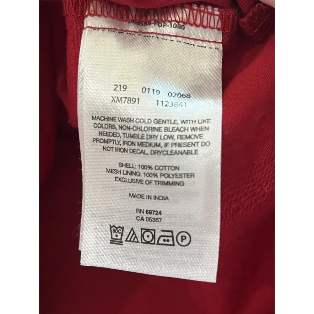 Columbia PFG Oklahoma Sooners Mens XXL Red Short Sleeve Fishing Shirt OU Logo